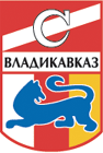 Эмблема Владикавказского Спартака начала 90-х с изображением барса, символа Алании на официальном флаге республики, и эмблемы общества Спартак.